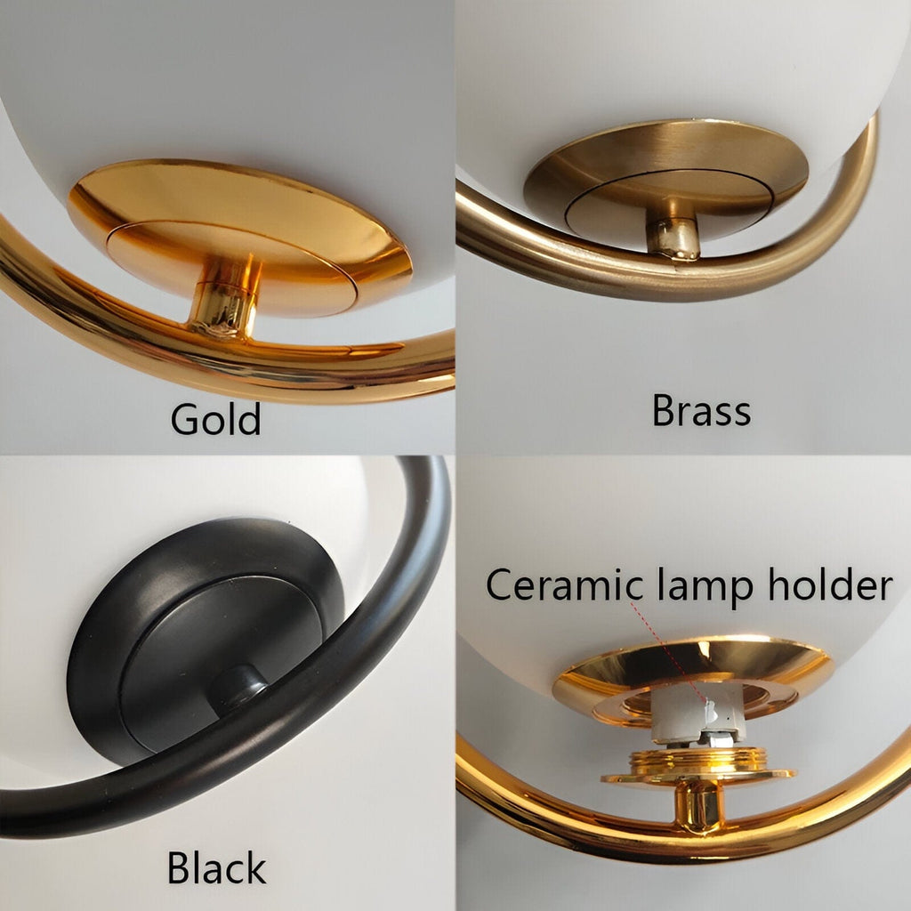Auralis Glas-LED-Pendelleuchten für moderne Decken