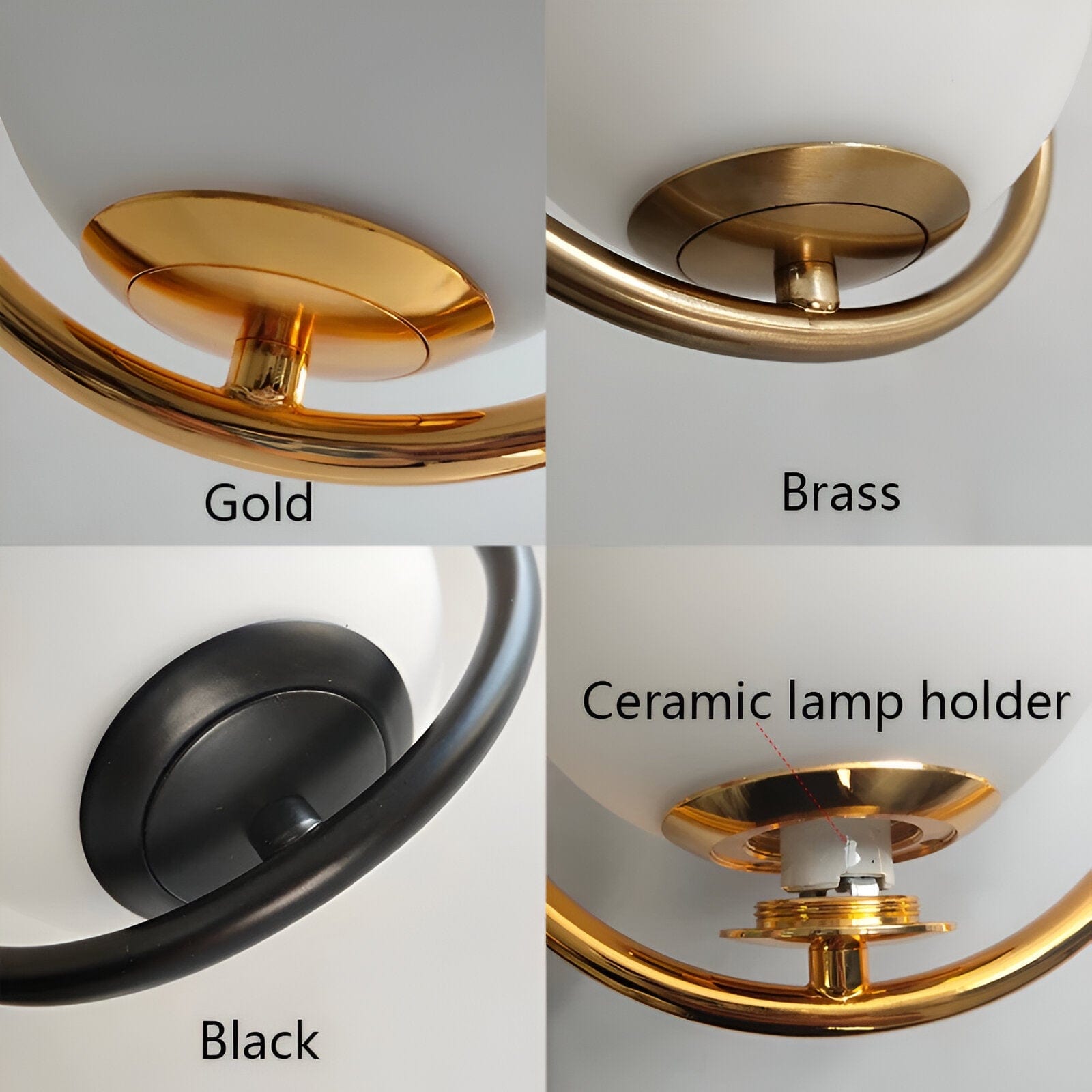 Auralis Glas-LED-Pendelleuchten für moderne Decken