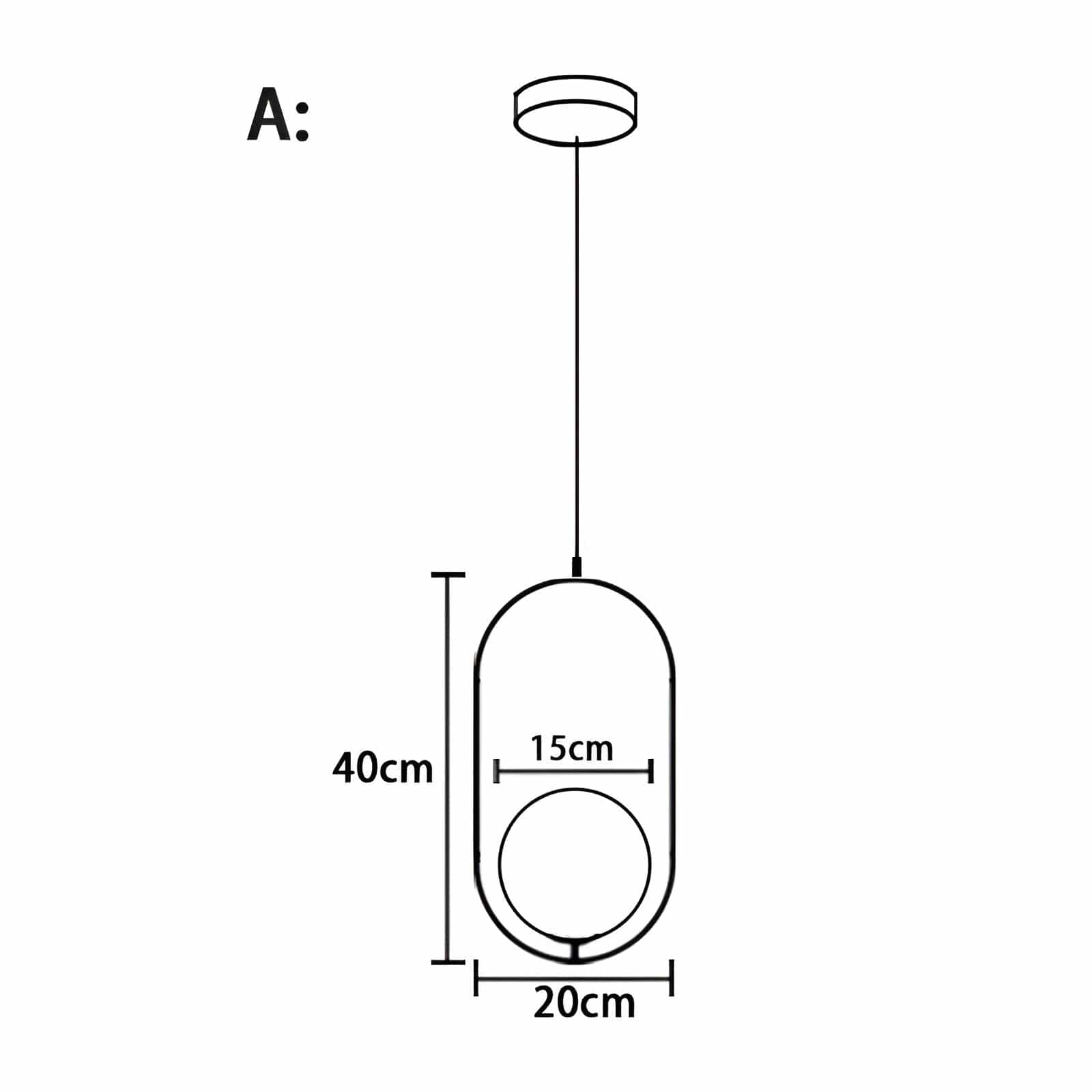 Auralis Glas-LED-Pendelleuchten für moderne Decken
