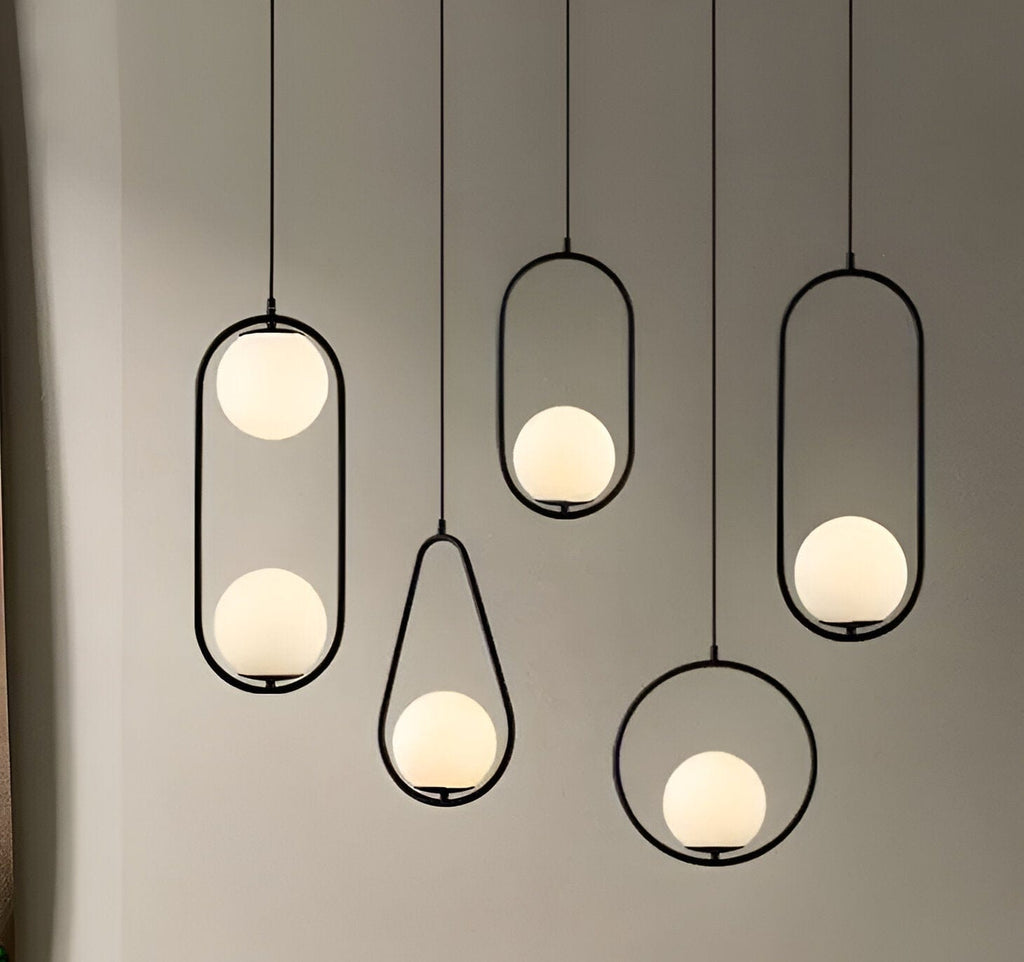 Auralis Glas-LED-Pendelleuchten für moderne Decken