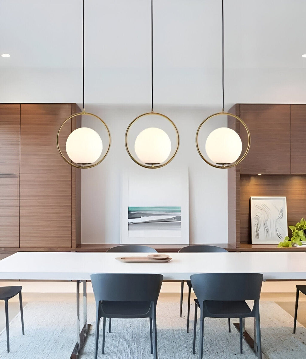 Auralis Glas-LED-Pendelleuchten für moderne Decken