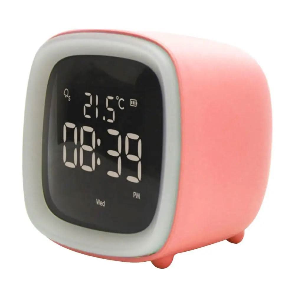 BunnyGlow LED Kids Alarm Clock With Gentle Night Light