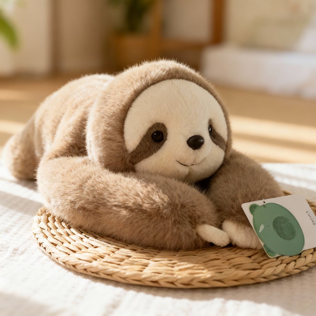 Morbido compagno di peluche per abbracci caldi e rilassanti