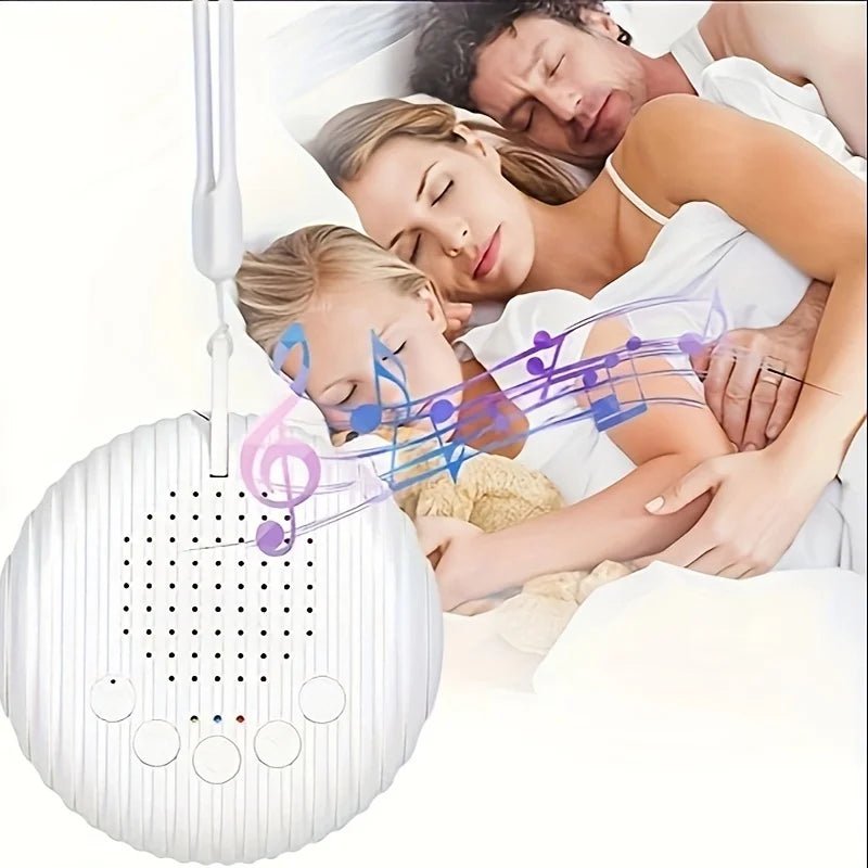 LumaWaves Travel Noise Machine With 10 Soothing Sleep Sounds
