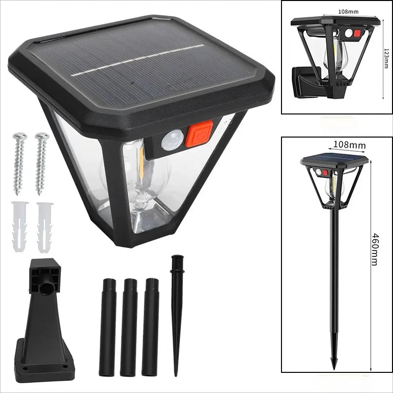 LumenPulse Solarbetriebene LED-Außenleuchte mit Bewegungsmelder