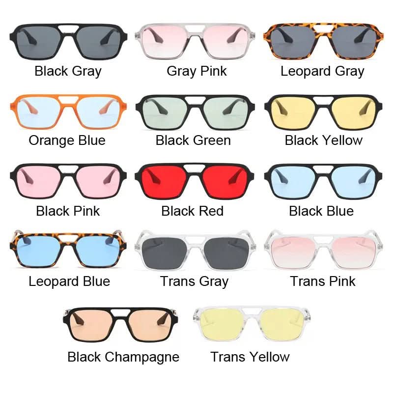 AuroraSight Stylish Square Sunglasses for Women with UV400 Protection