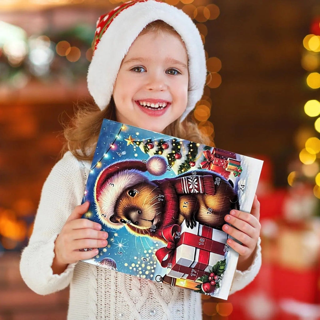 CapyJoy Calendario dell'Avvento Natalizio 2025 Carino per Bambini