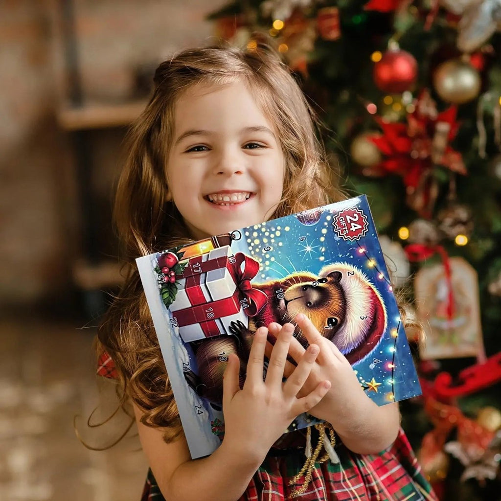 CapyJoy Calendario dell'Avvento Natalizio 2025 Carino per Bambini