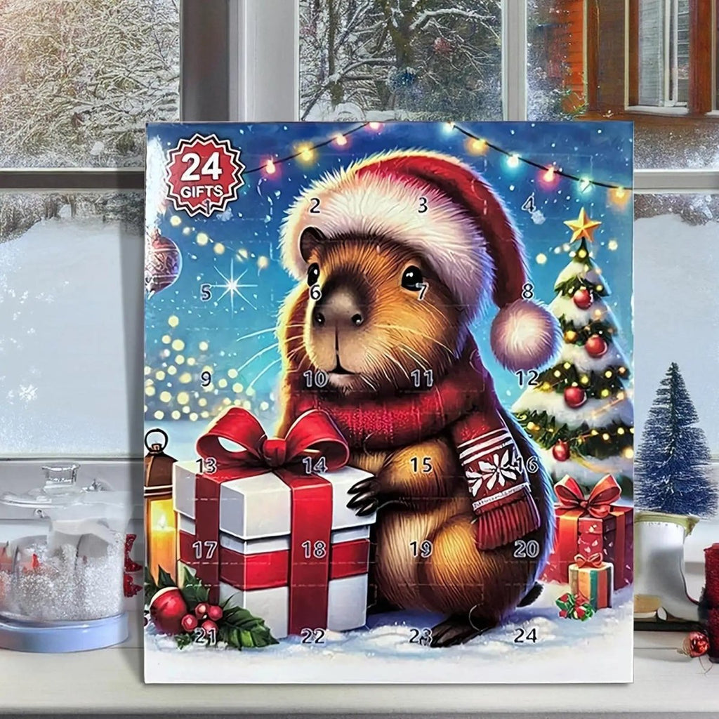 CapyJoy Calendario dell'Avvento Natalizio 2025 Carino per Bambini
