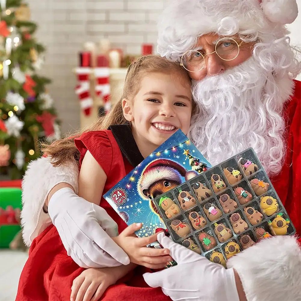 CapyJoy Calendario dell'Avvento Natalizio 2025 Carino per Bambini