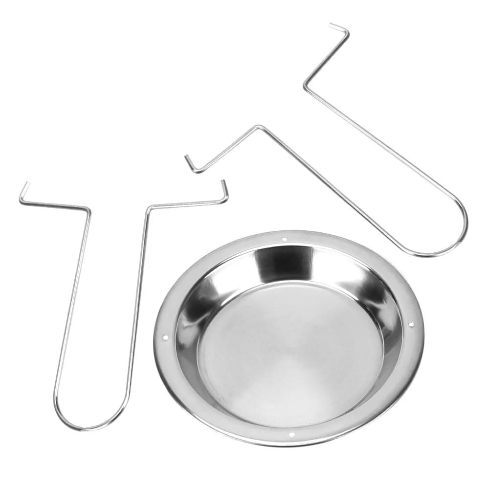 NovaGrill Rack Non-Stick Carbon Steel Chicken Roaster for Perfect Barbecues