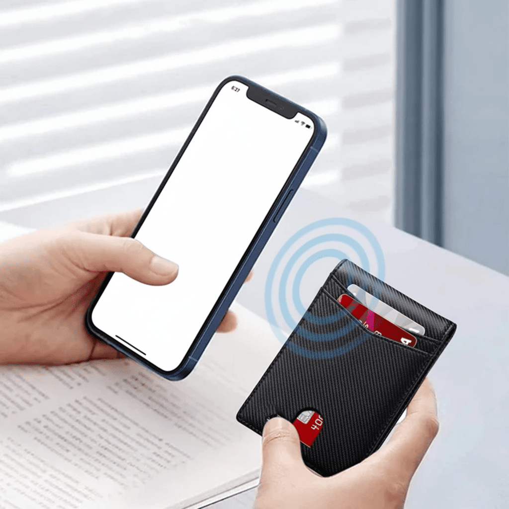 CarbonGuard Ultrathin RFID-Kartenschutz Mit Carbon-Muster