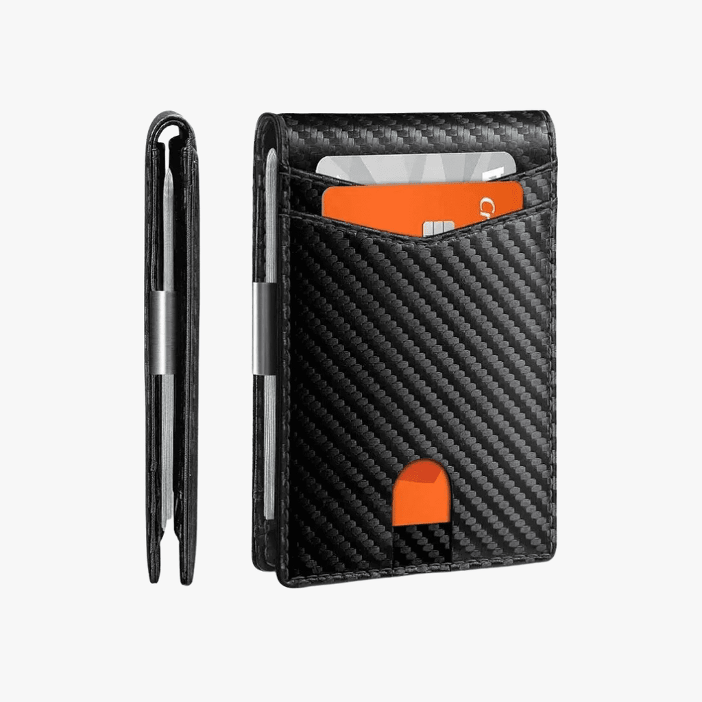 CarbonGuard Ultrathin RFID-Kartenschutz Mit Carbon-Muster