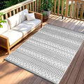 TerraNest Soft Outdoor Rug For Terraces With Non Slip Backing And Comfort