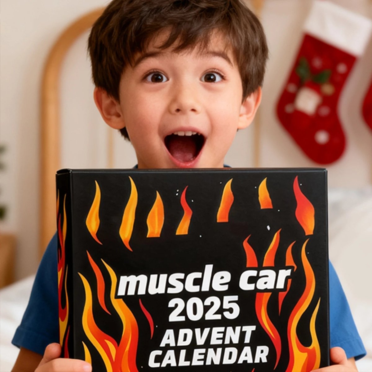 Adventní kalendář vozidel NovaDrive 2D s 24 auty jako sváteční dárek