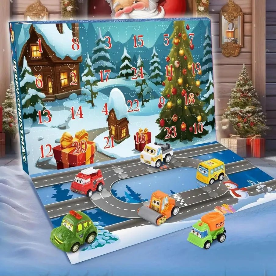 SwiftRacer 24 Day Car Advent Calendar 2026 for Kids and Toddlers