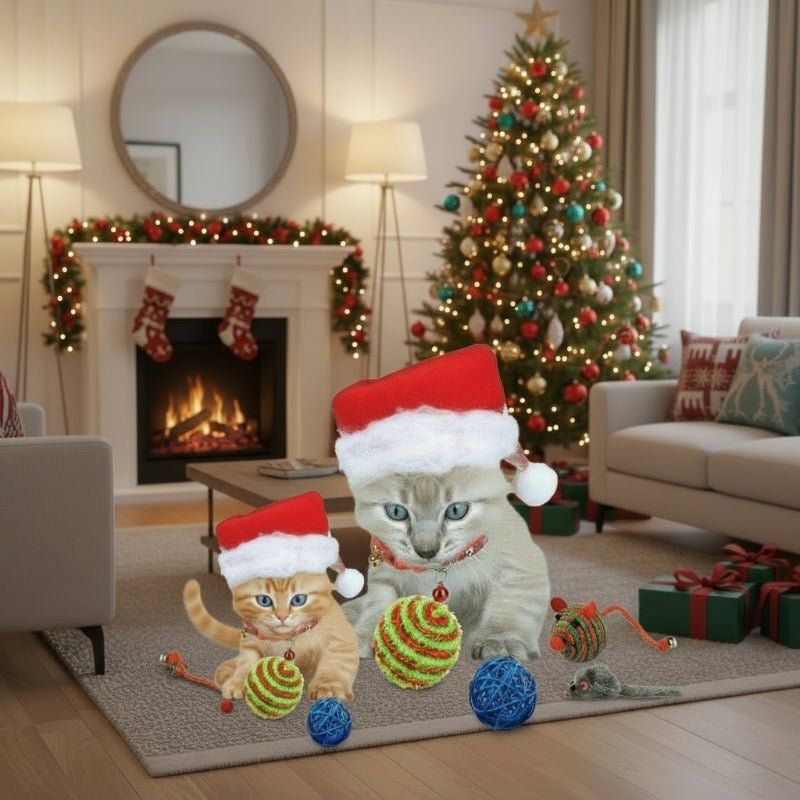 Adventní kalendář WhiskerHaven 2025 s 23 hračkami z catnip pro každodenní hraní