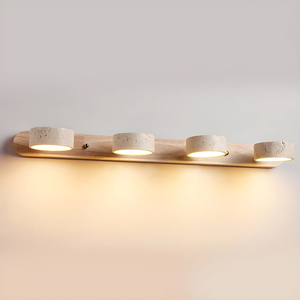 Aurelia Travertine LED Wall Light For Architectural Luxury