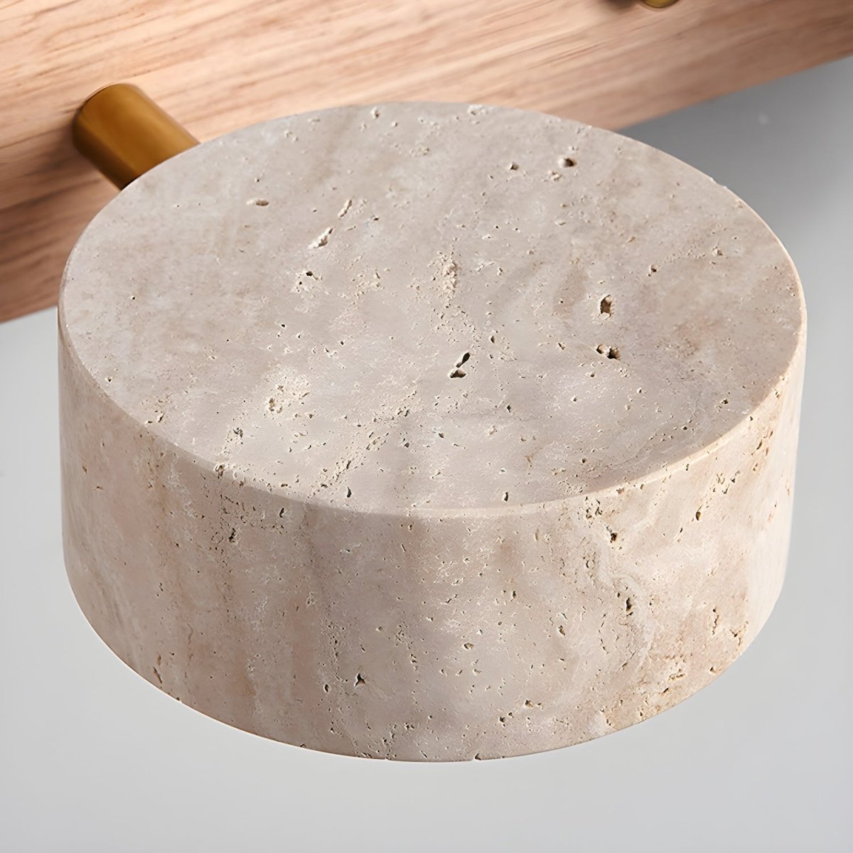 Aurelia Travertine LED Wall Light For Architectural Luxury