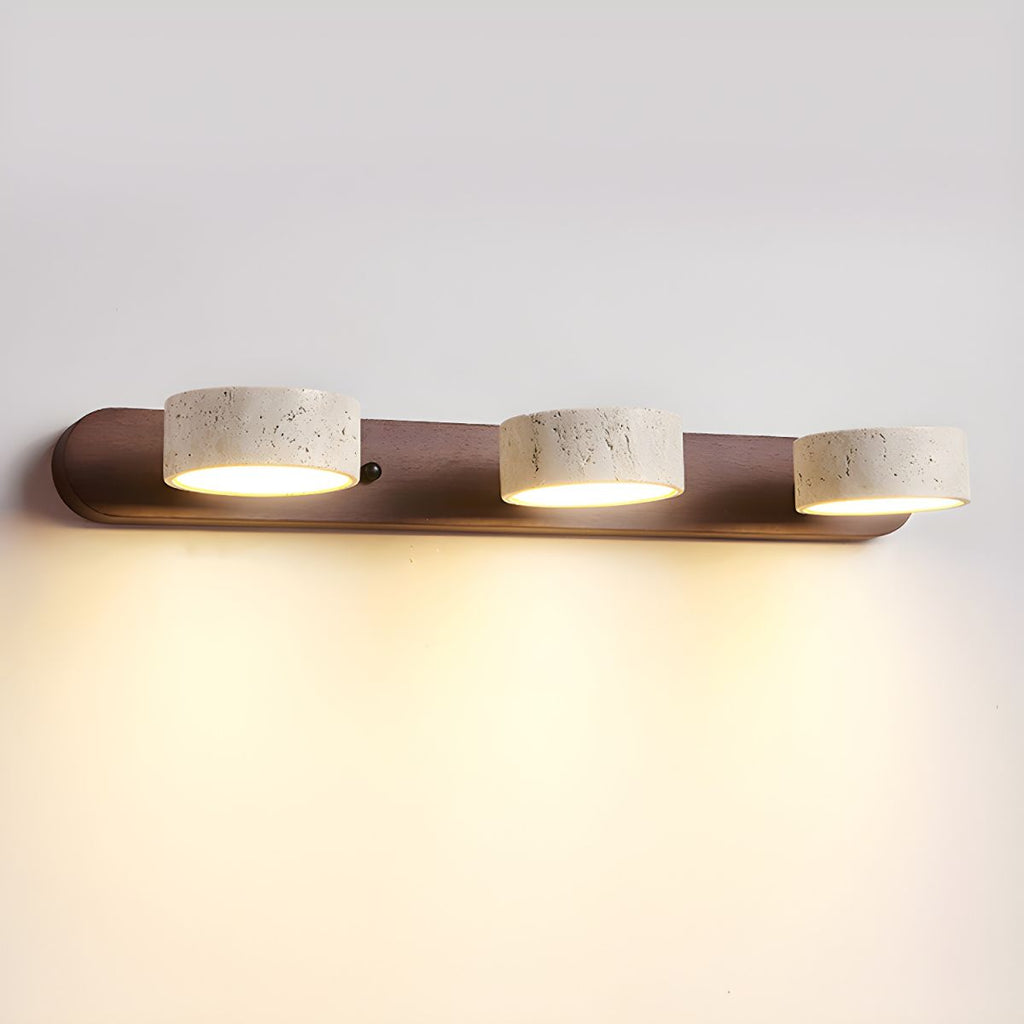 Aurelia Travertine LED Wall Light For Architectural Luxury