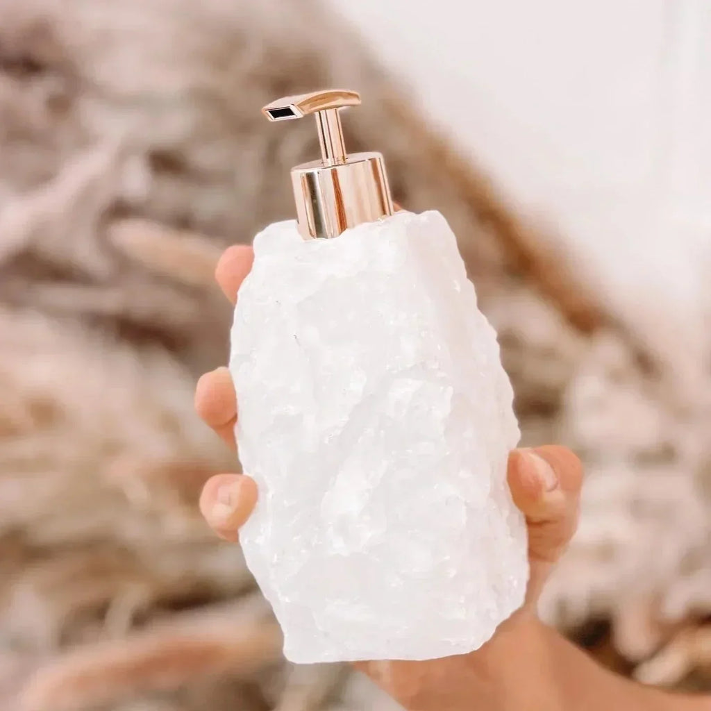 Crystal Bath Soap Dispenser For Bathroom Decor And Everyday Use