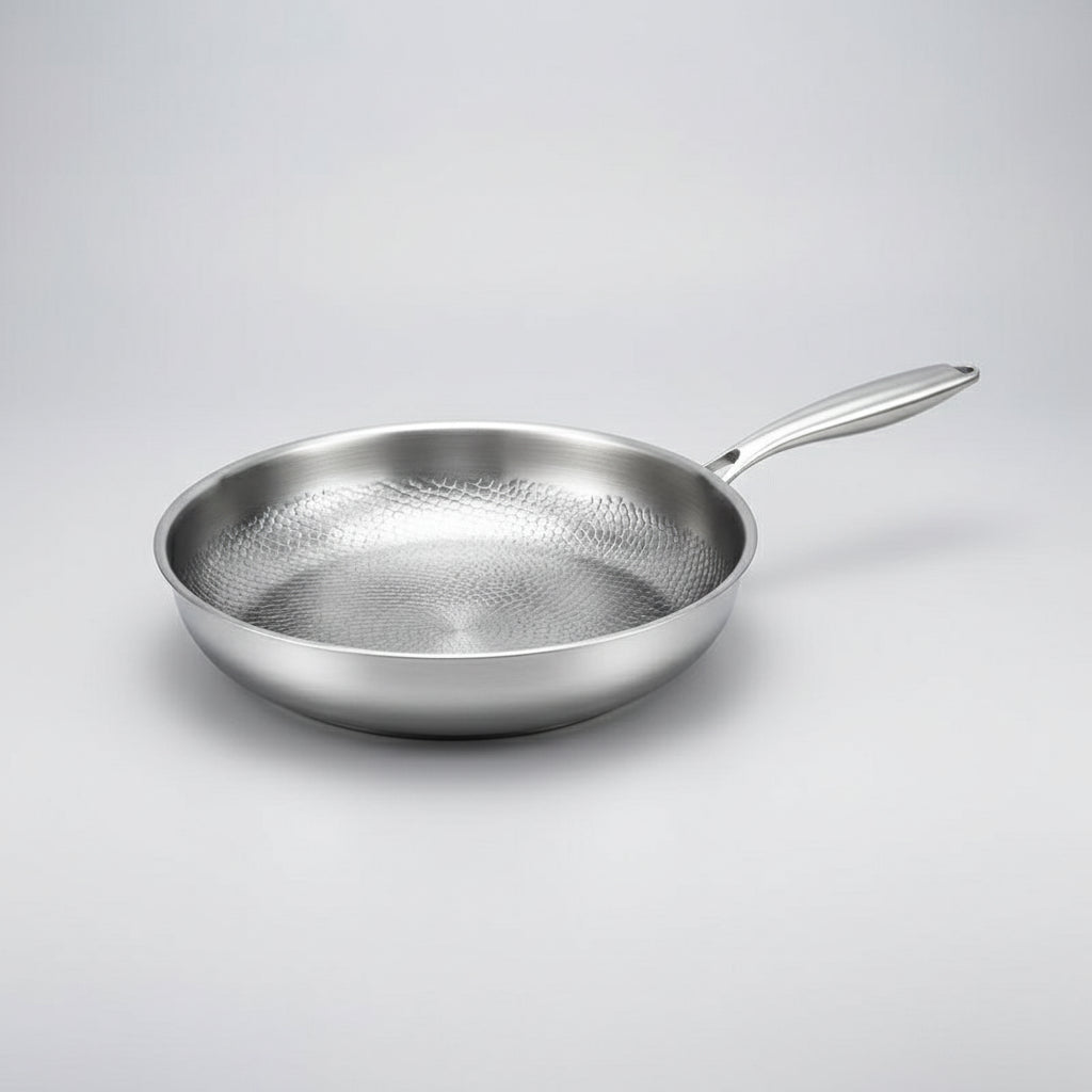 Frying Pan - Titanium hammered cooking pan