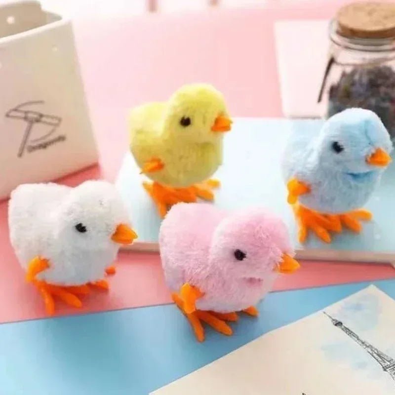 ChickSprint Wind-Up Cat Toy That Jumps And Runs For Curious Cats