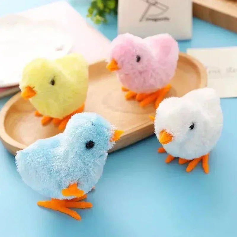 ChickSprint Wind-Up Cat Toy That Jumps And Runs For Curious Cats