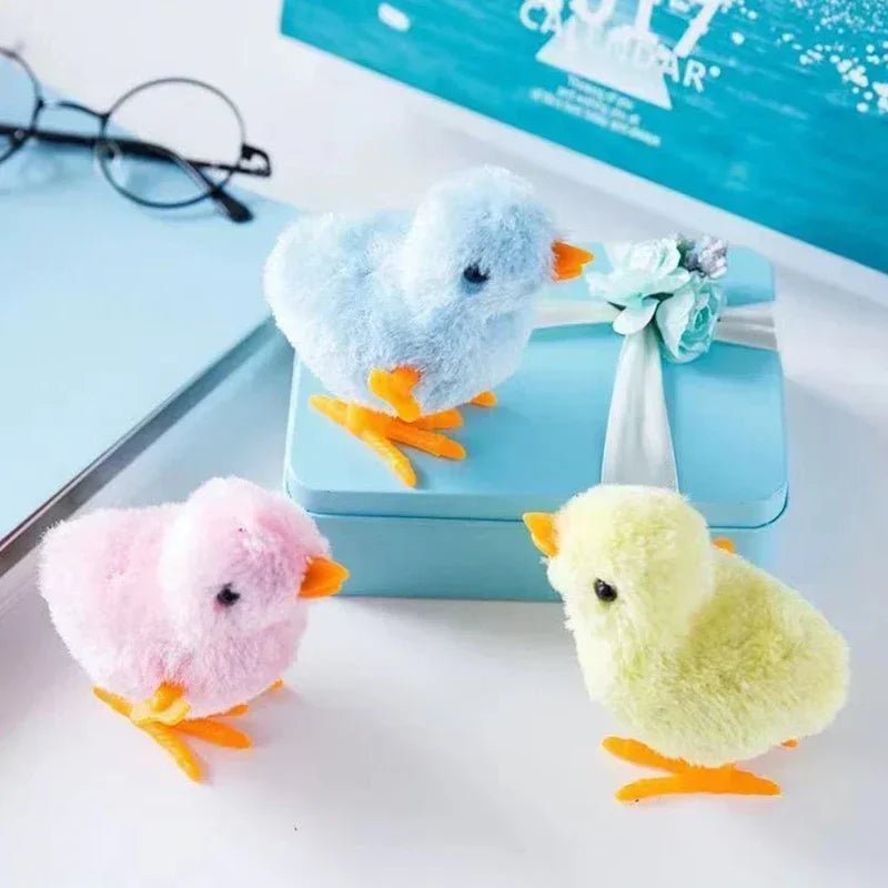 ChickSprint Wind-Up Cat Toy That Jumps And Runs For Curious Cats