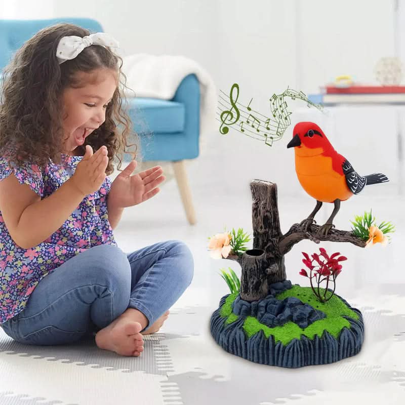 ChirpChat Interactive Bird Toy With Voice Activation And Realistic Chirps