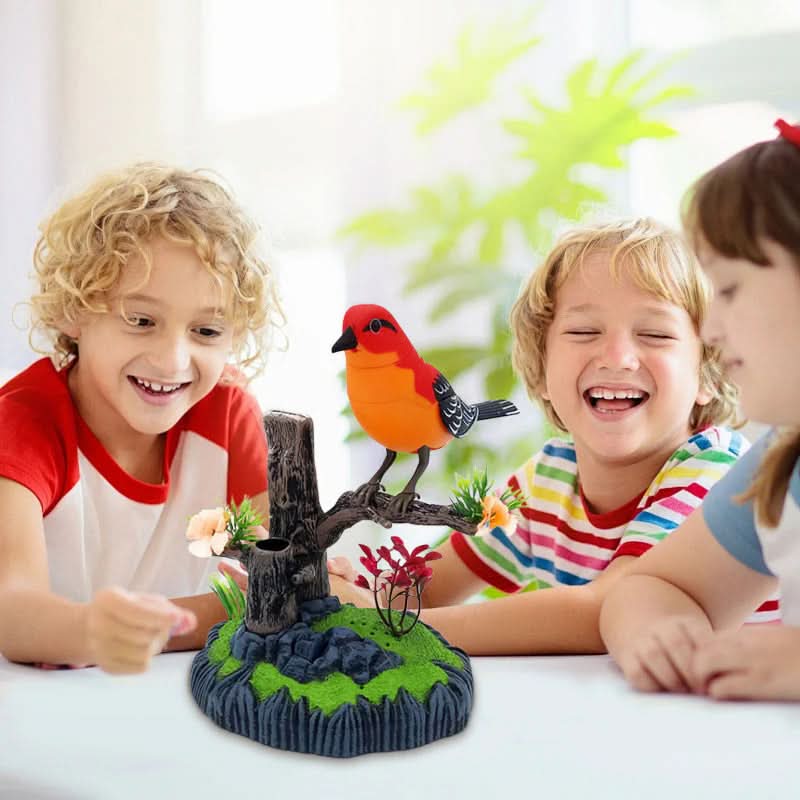 ChirpChat Interactive Bird Toy With Voice Activation And Realistic Chirps