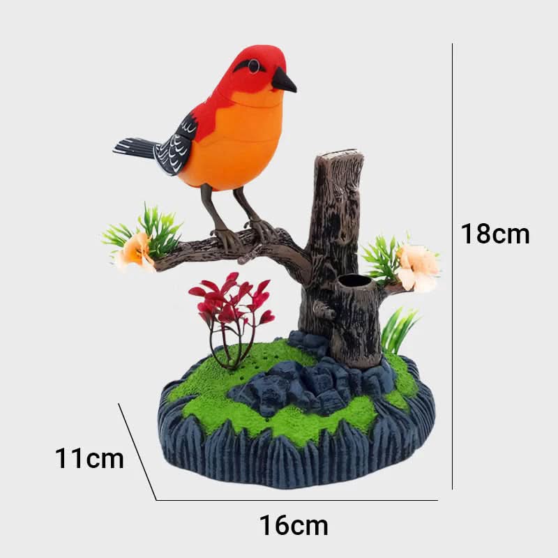ChirpChat Interactive Bird Toy With Voice Activation And Realistic Chirps