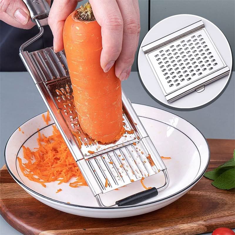 SliceForge Univerzální kuchyňský kráječ s vyměnitelnými nerezovými čepelemi