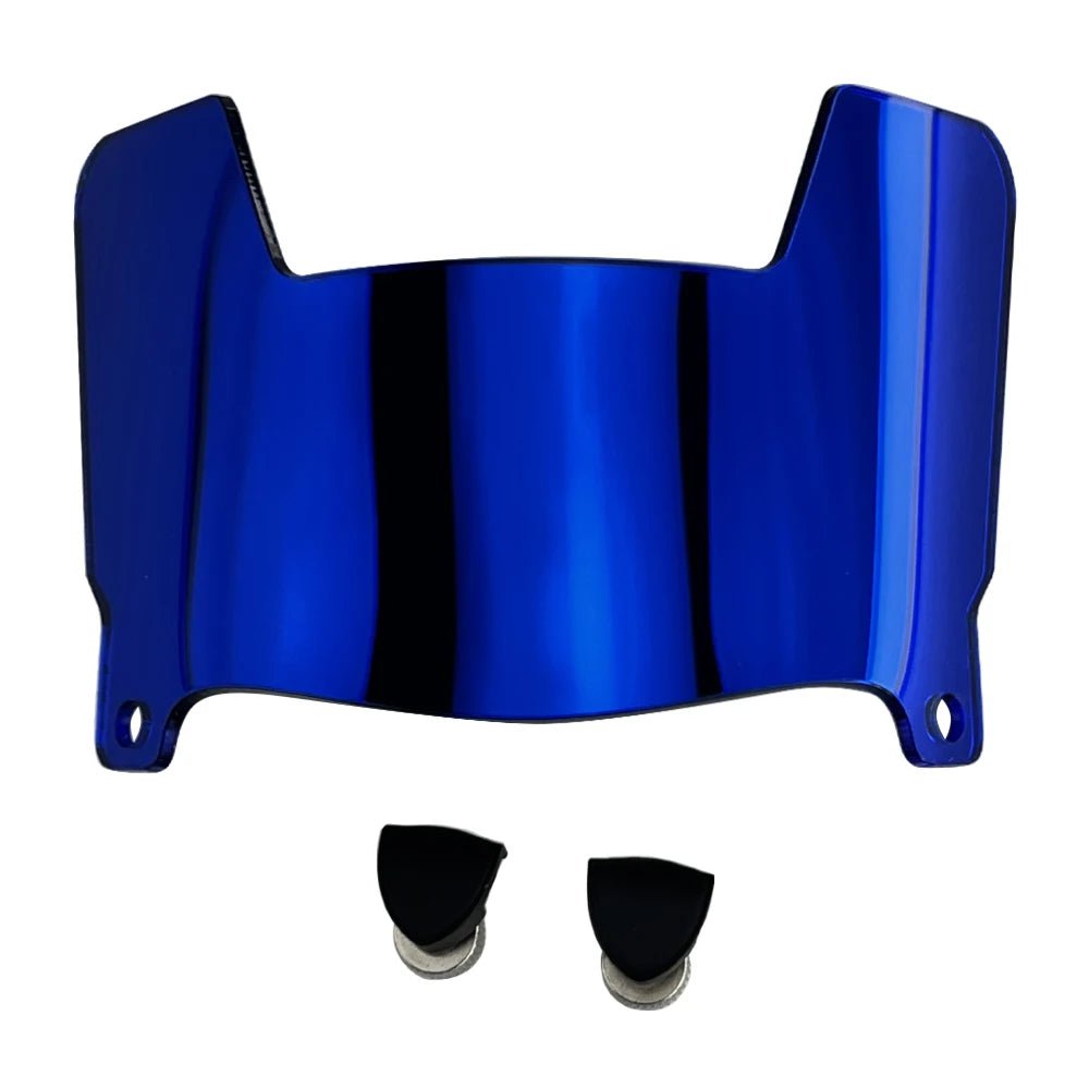 Visiere miniatura MiniVisor con finitura a specchio per caschi da football