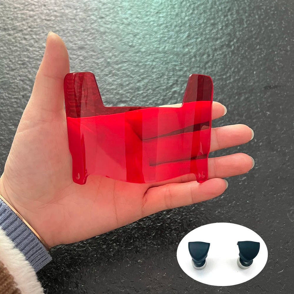 Visiere miniatura MiniVisor con finitura a specchio per caschi da football