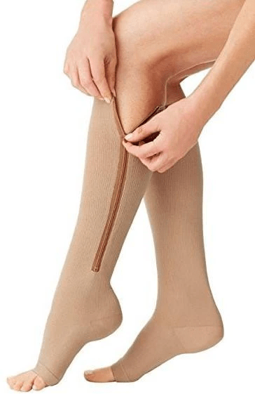 NovaCircula Zippered Compression Socks for Support and Relief