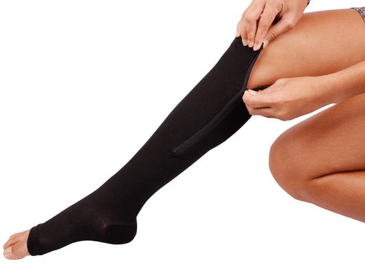 NovaCircula Zippered Compression Socks for Support and Relief