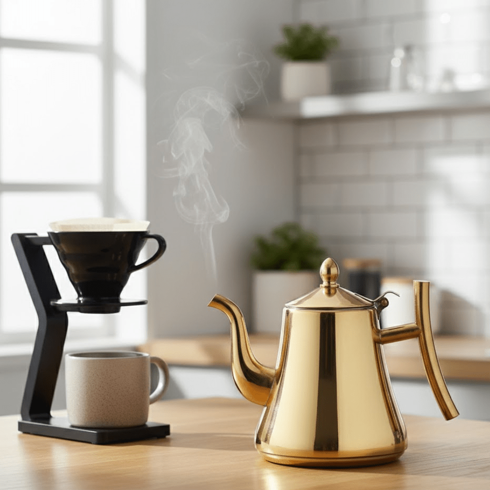AeroBrew Premium Induction Kettle With Built In Filter