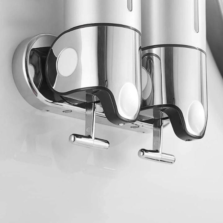 AeroClean Modern Wall-Mounted Soap Dispenser for Space-Saving Hygiene