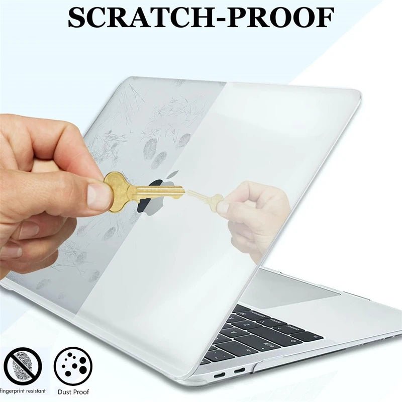 AstraShield průhledné pouzdro pro MacBook Air a Pro s celoplošnou ochranou