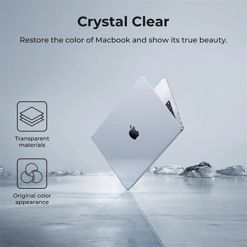 AstraShield průhledné pouzdro pro MacBook Air a Pro s celoplošnou ochranou