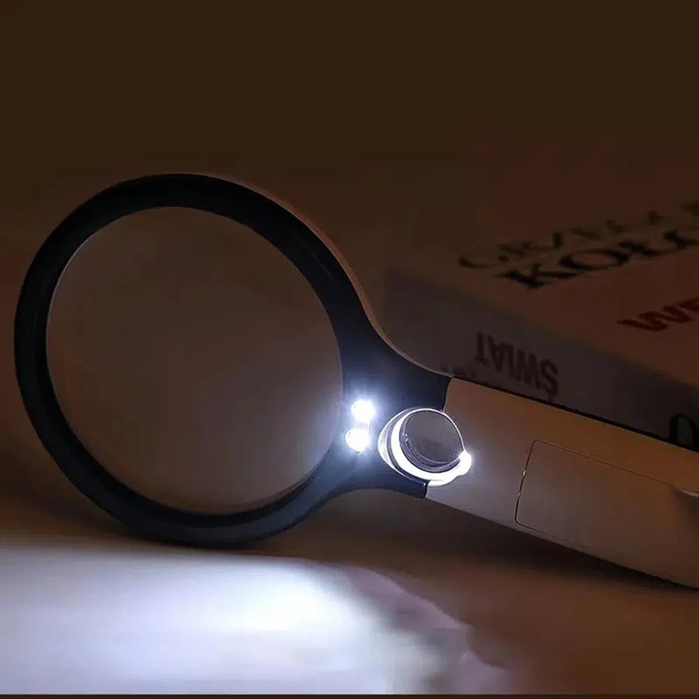 LuminaView 45x LED ruční lupa pro přesné pozorování