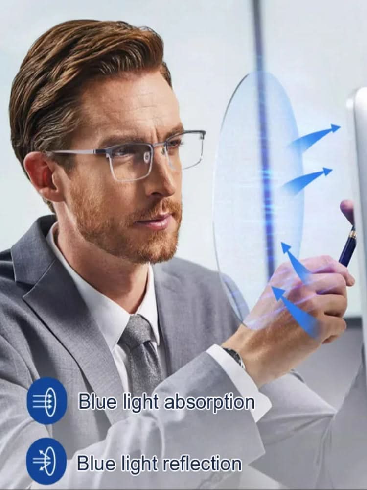ClearView Ultra-Light Reading Glasses With Blue Light Filter