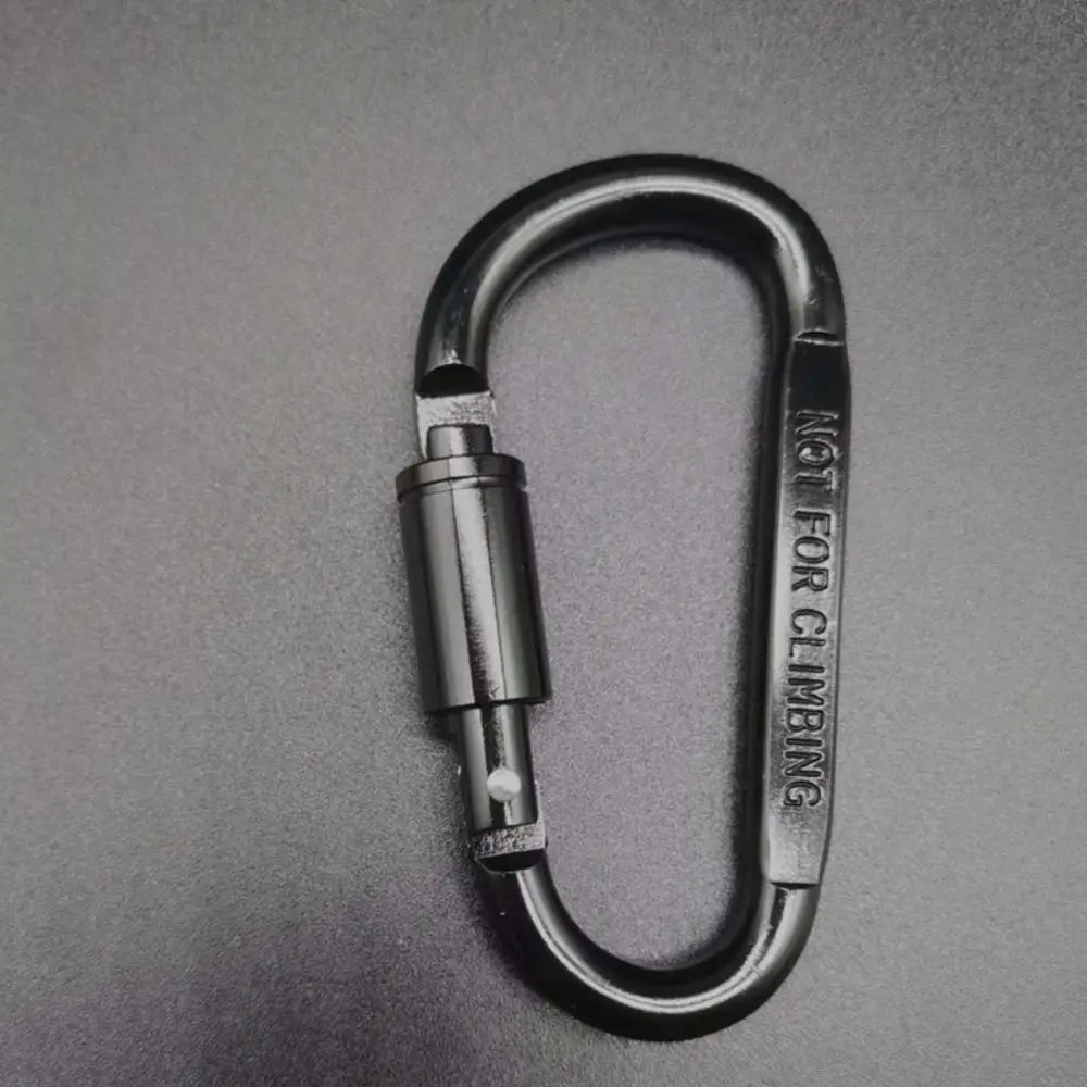 TrailLink D Shaped Carabiner In Multiple Colors For Hiking And Camping
