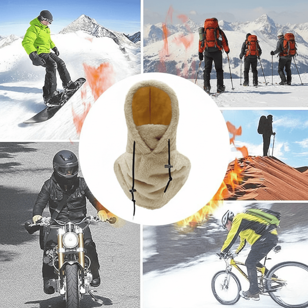 FrostGuard Cappello Termico Invernale con Fodera in Pile Traspirante
