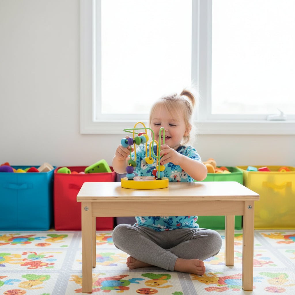 Montagne Russe con Perline Tiny Trails per Gioco Ispirato al Metodo Montessori