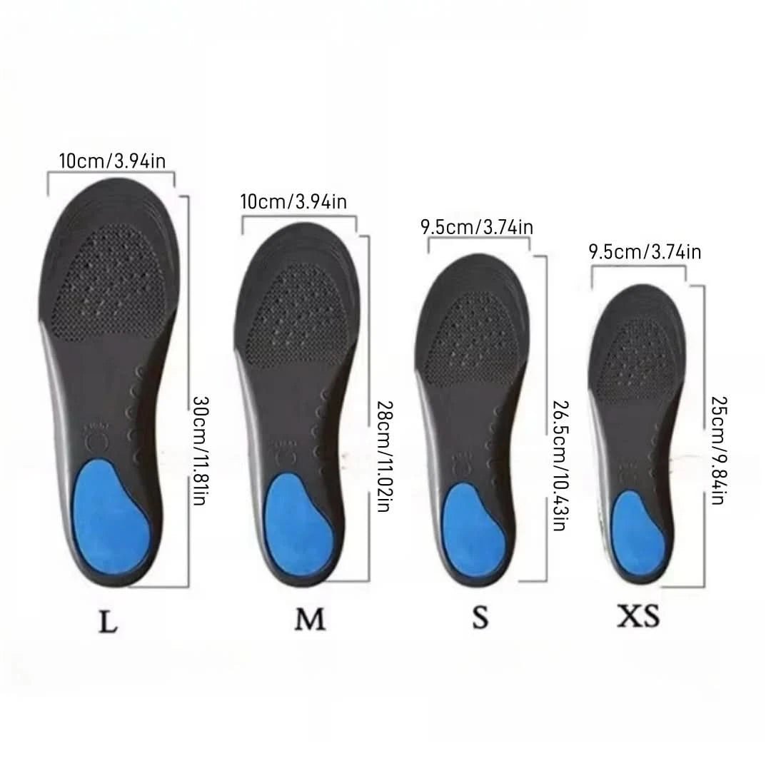 AeroStride Plush Gel Insoles For Comfortable Walking