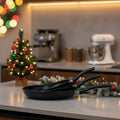 NovaGlow Pan Set 3 Piece Nonstick Cookware for Effortless Everyday Cooking