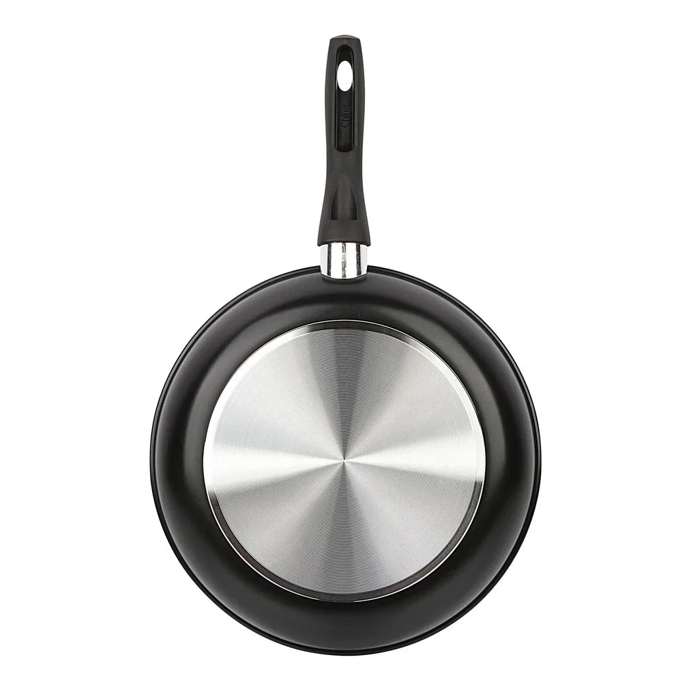 NovaGlow Pan Set 3 Piece Nonstick Cookware for Effortless Everyday Cooking