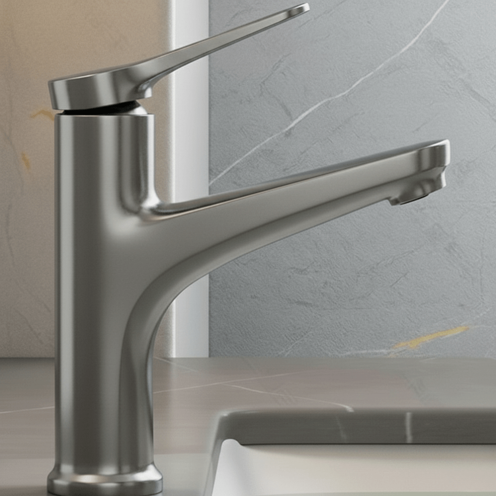 AeroFlex Modern Pull-Out Bathroom Faucet With Flexible Copper Body
